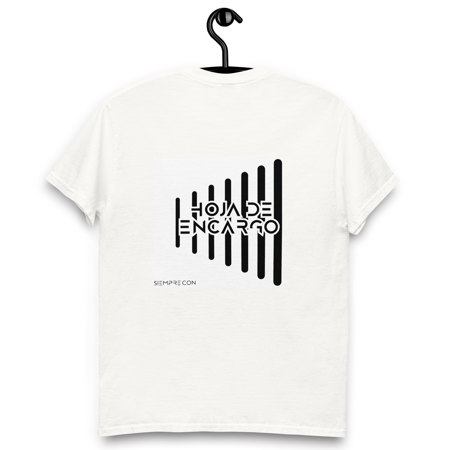 Camiseta siempre con hoja de encargo