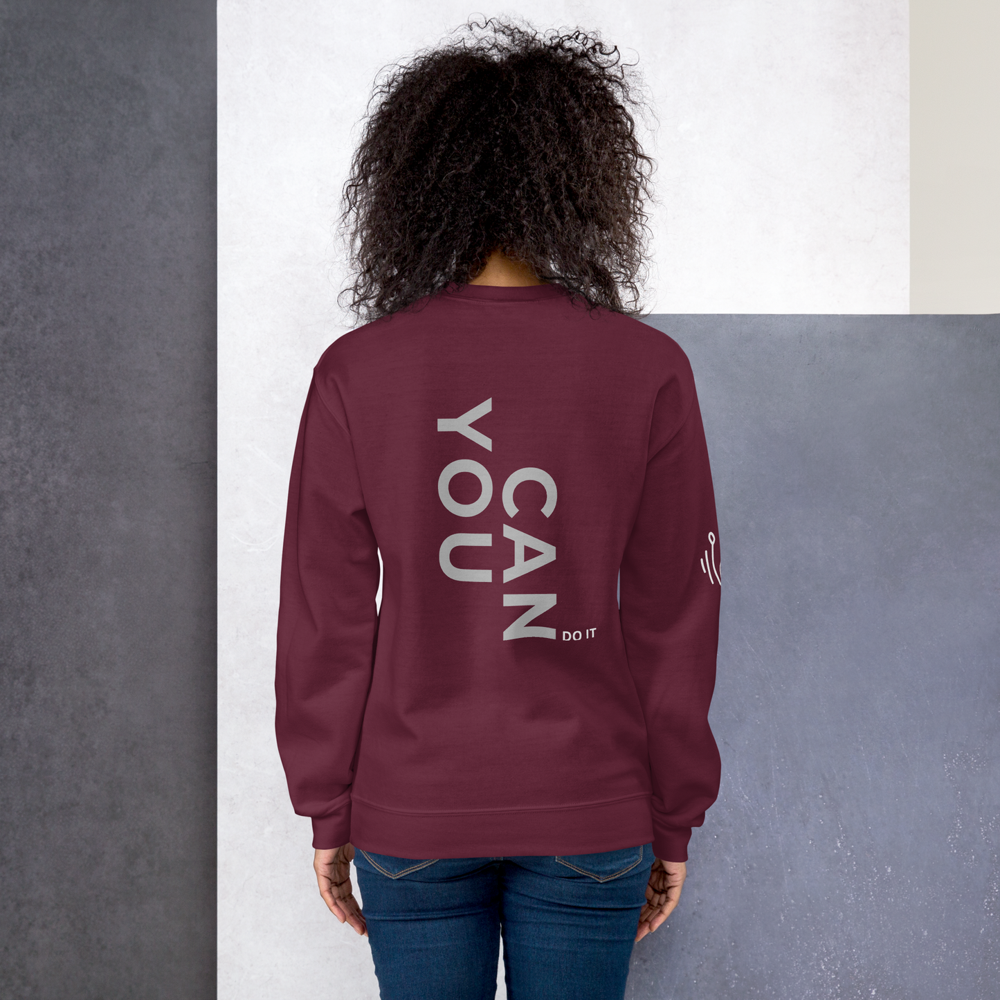 Sudadera unisex You Can do it